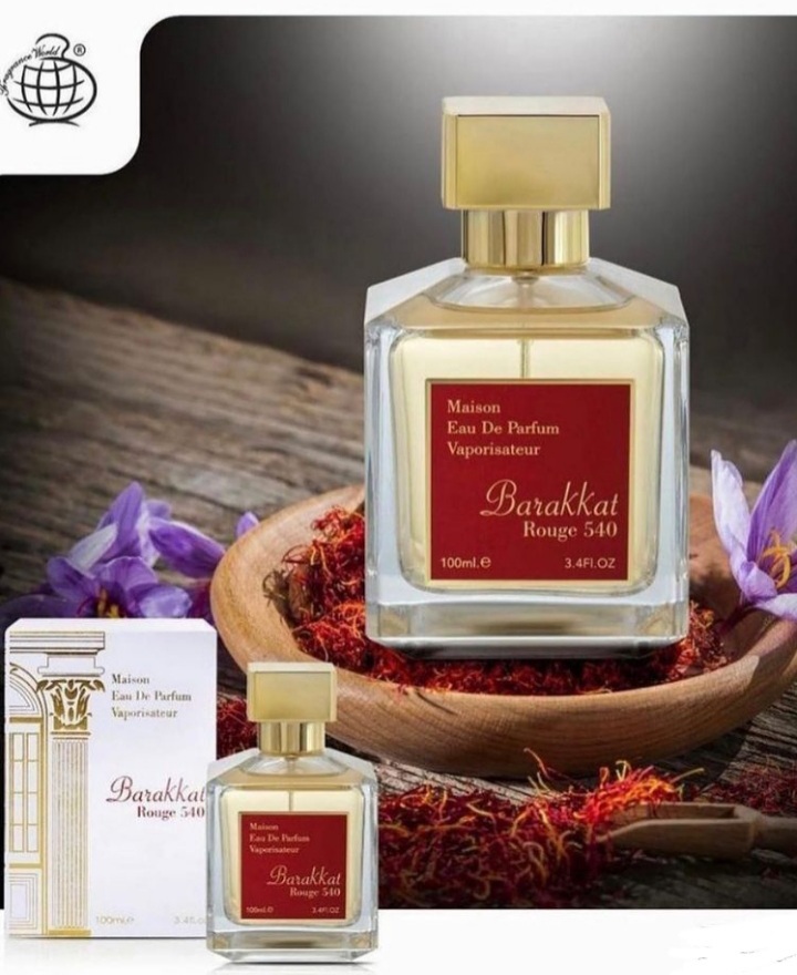 Fragrance World Barakkat Rouge 540 EDP 100ml (Unisex) – Zara Stores