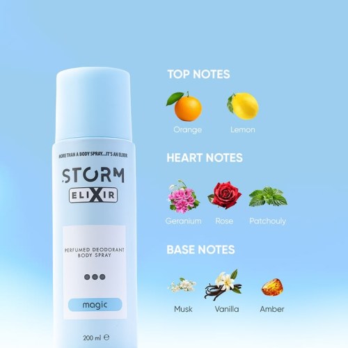 Storm Elixir Magic body spray